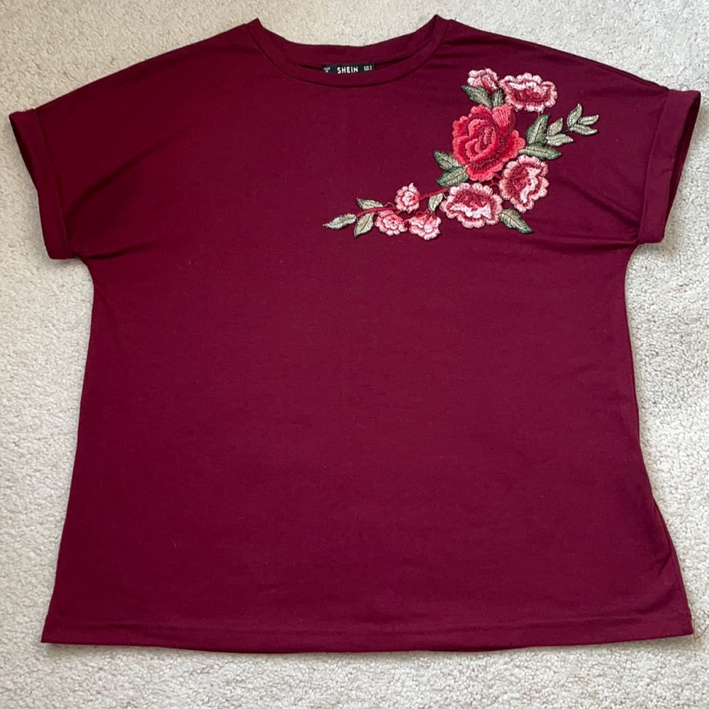 Floral Patch shirt